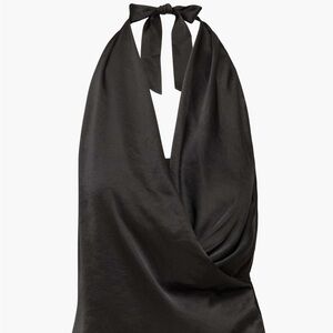 New Aritzia martini top satin XS